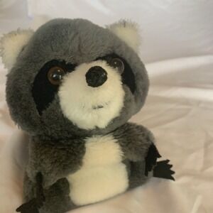 1974 R. Dankin & Co. Ricky The Raccoon Plush Vintage